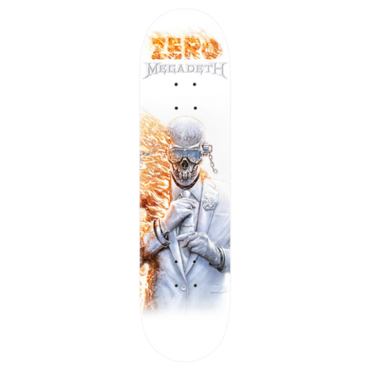 Zero Skateboard Deck Megadeth Final Album 8.5