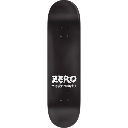 Zero Skateboard Deck Misled Youth 30 Years 8.25