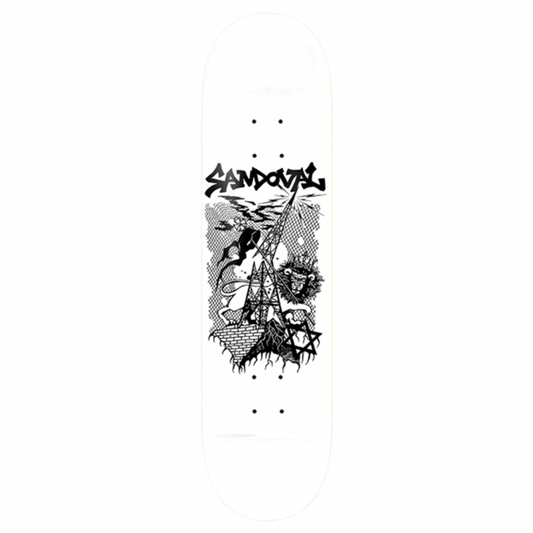 Zero Skateboard Deck Sandoval End of Times 8.375