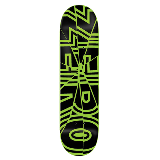 Zero Skateboard Deck Shattered Bold Dipped 8.5