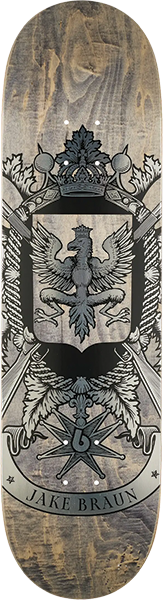 Birdhouse Skateboard Deck Braun Shield 8.38