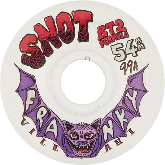 Snot Wheels Villani Conical 54mm 99A Clear