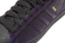 Load image into Gallery viewer, Adidas Kader Pro ADV Shoes - Core Black/Deep Purple/Gold Metallic