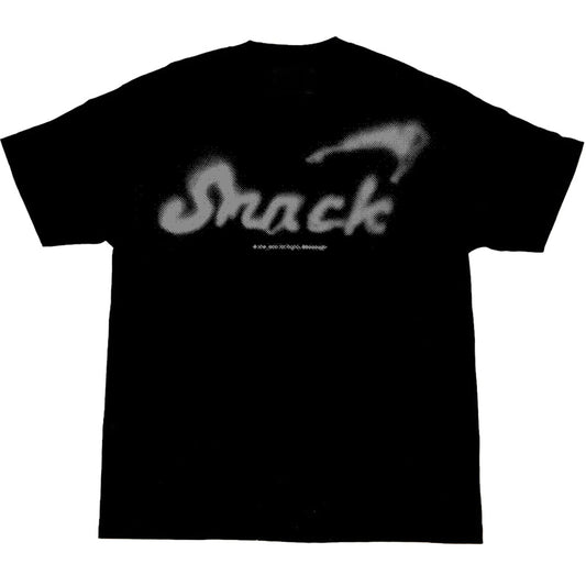 Snack Skateboards Alive Overspray Heavy Tee Black