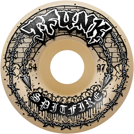Spitfire Wheels Formula 4 Radial Full 54mm 97A T Funk