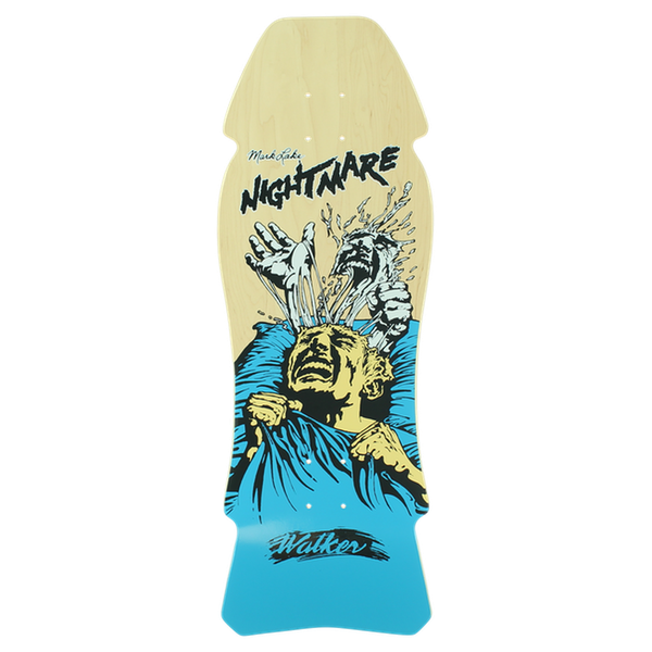 Walker Skateboard Deck Lake Nightmare Reissue Natural 10.25