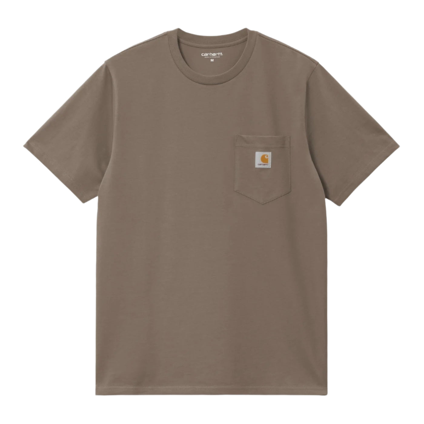 Brown Carhartt pocket tee