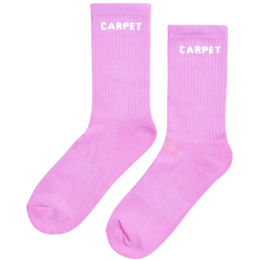 Carpet Company Socks Hot Pink