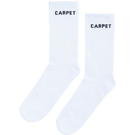 Carpet Company Socks White