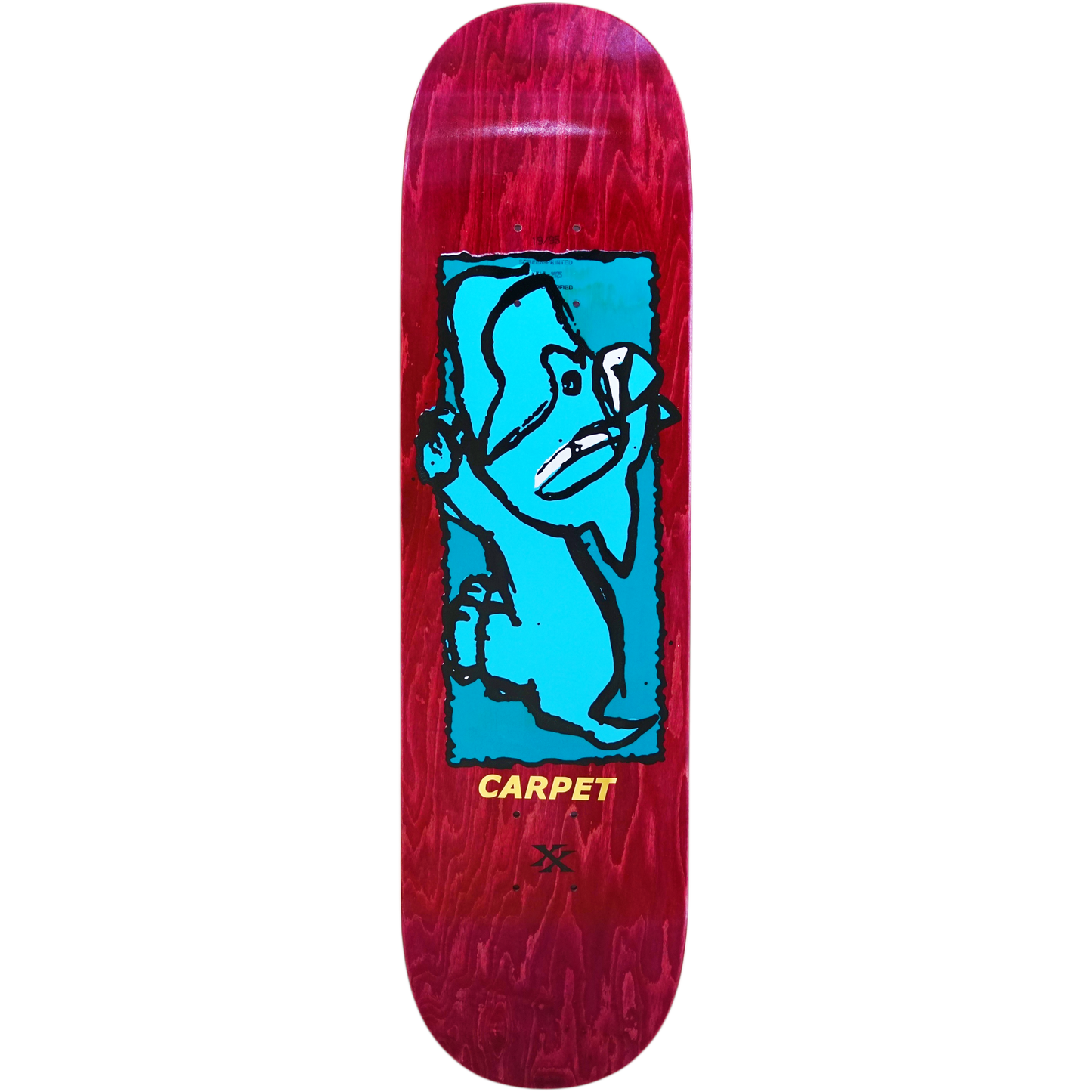 Carpet Company Skateboard Deck Dumb Dog 8.1