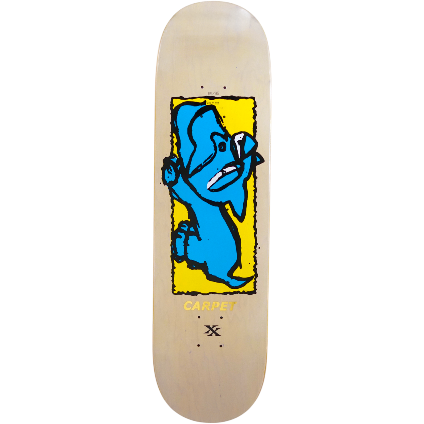 Carpet Company Skateboard Deck Dumb Dog 8.1