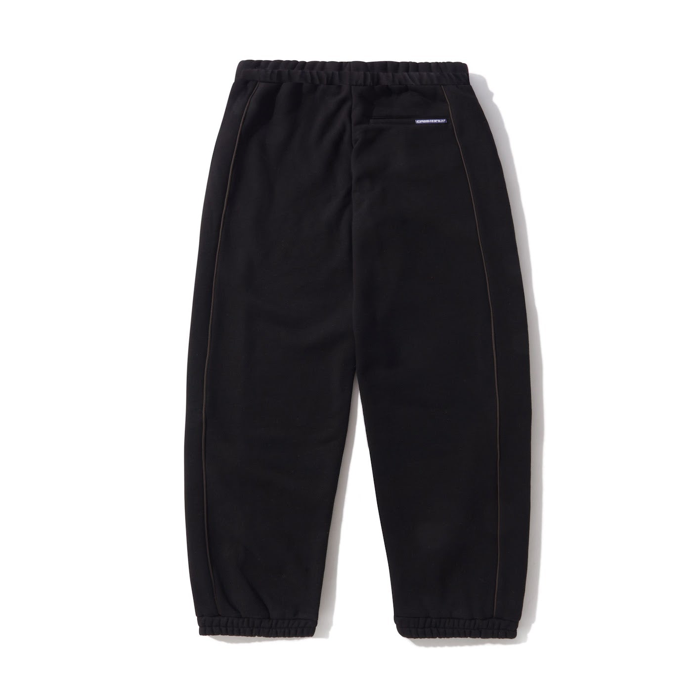 Black pants on a white background