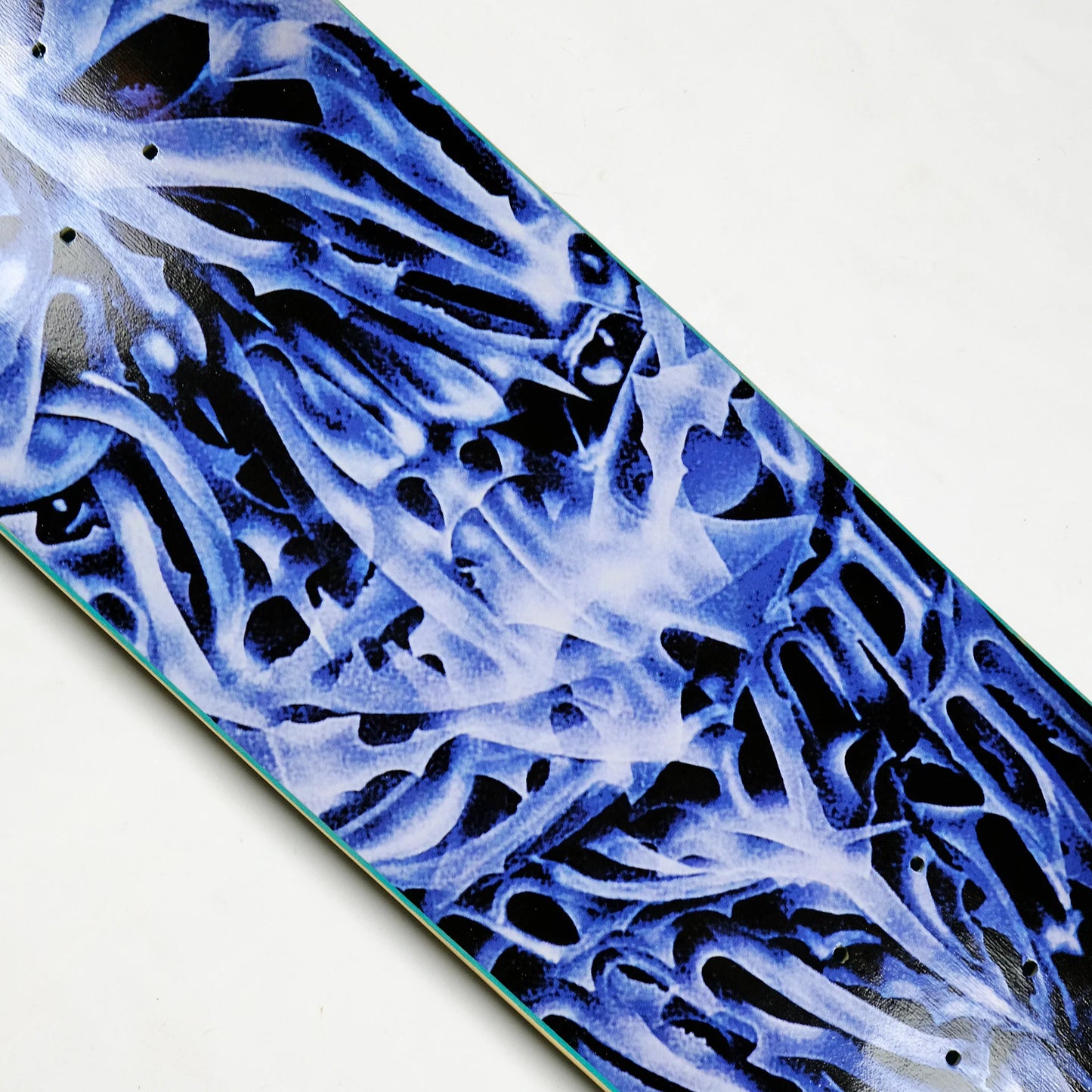 Snack Skateboard Deck Chrome Face 8.25