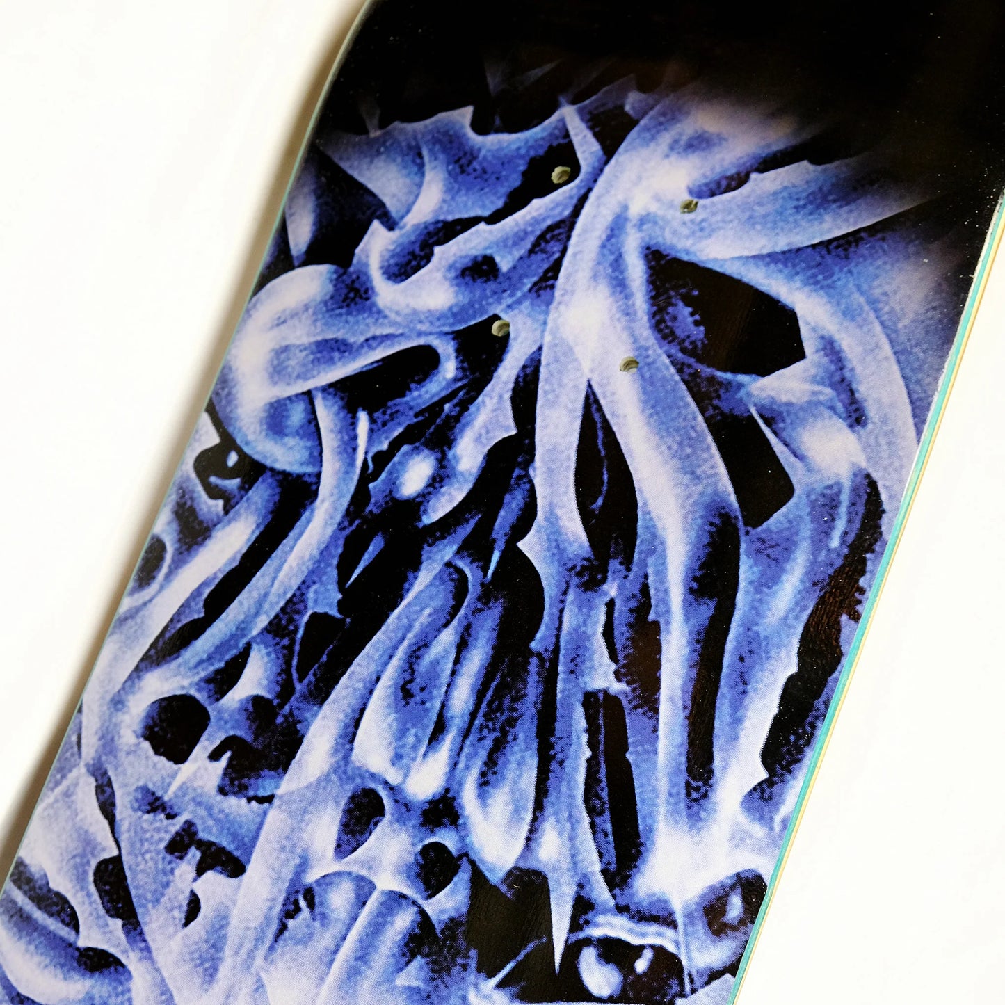 Snack Skateboard Deck Chrome Face 8.25