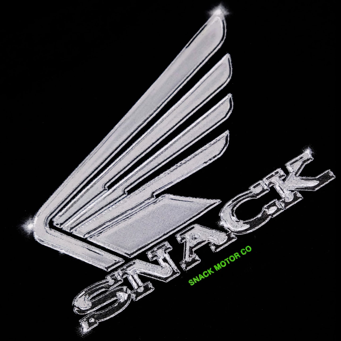 Snack Chrome Wings Hoodie Black