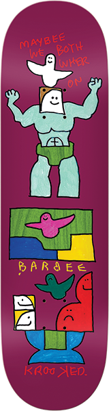 Krooked Skateboard Deck Barbee We 8.75