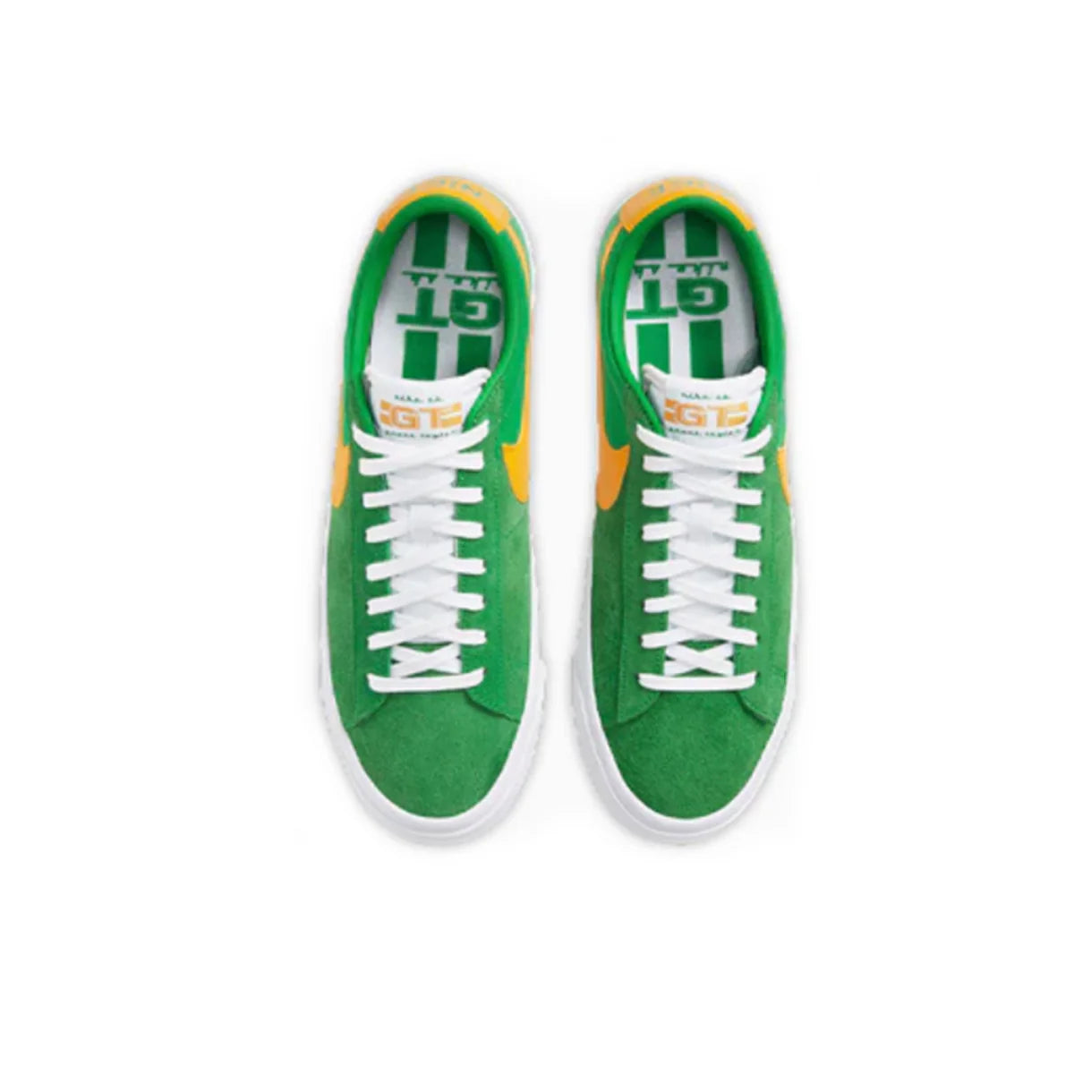 Nike SB Zoom Blazer Low Pro GT  Lucky Green University Gold Shoes