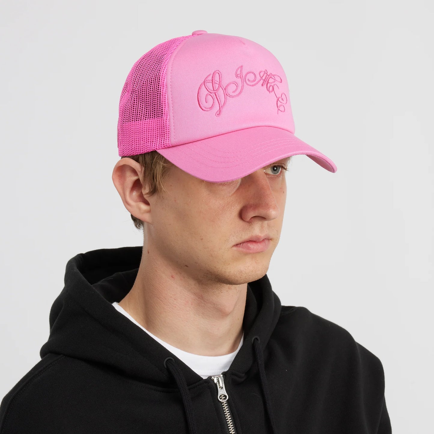 Dime Hat Fighter Trucker Cap Hot Pink