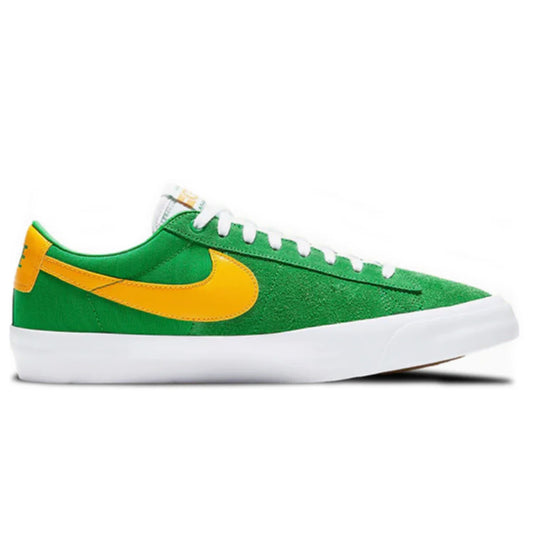 Nike SB Zoom Blazer Low Pro GT  Lucky Green University Gold Shoes