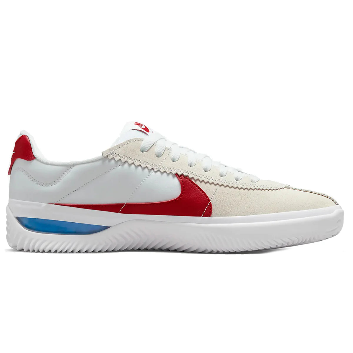 Nike SB BRSB White Varsity Red Shoes