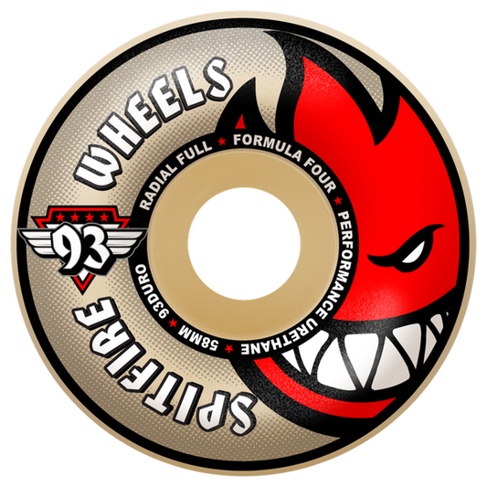 Spitfire Wheels Formula 4 Radial Full 58mm 93A
