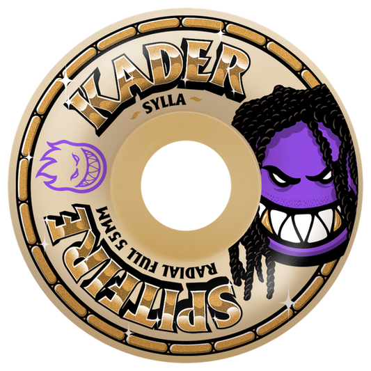 Spitfire Wheels Formula 4 Radial Full 55mm 99A Sylla Rolly