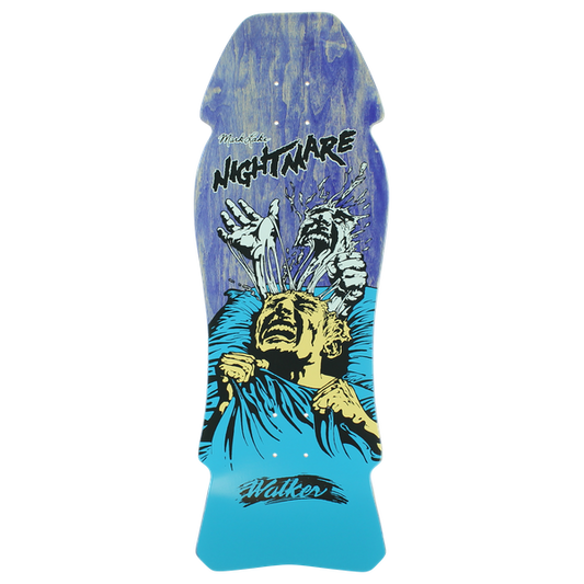 Walker Skateboard Deck Lake Nightmare Reissue Purple 10.25