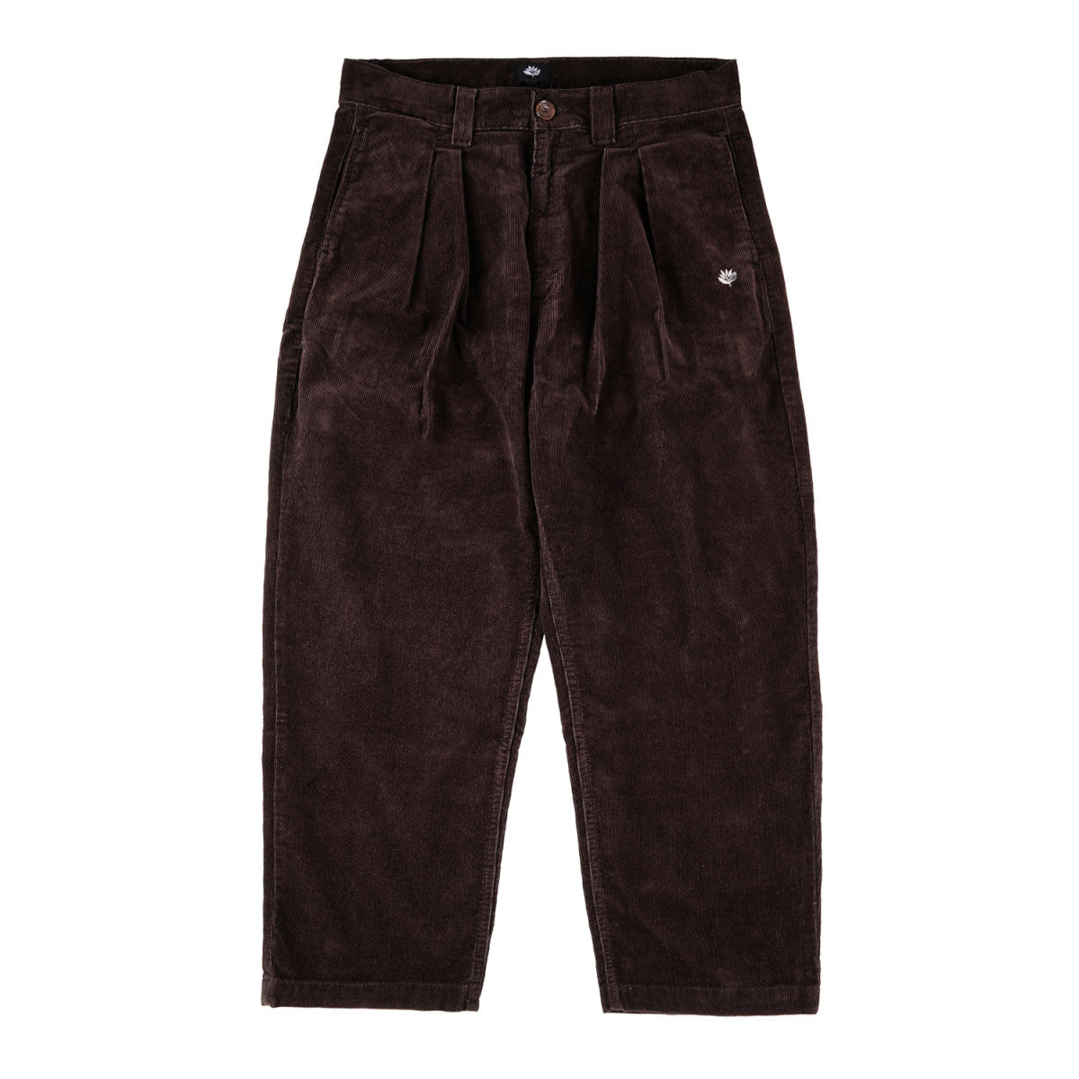 baggy brown corduroy pants