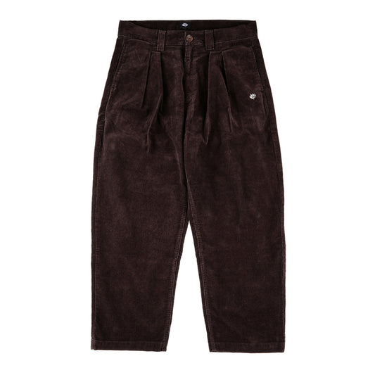 baggy brown corduroy pants