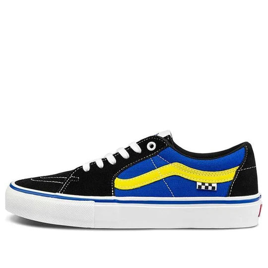 Vans Skate SK8 Low Black Dazzling Blue Shoes