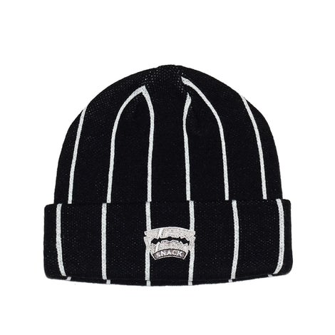 Snack Skateboards Beanie Razor Sharp Black