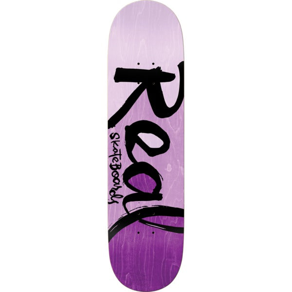 Real Skateboard Deck Team Script Color Block 8.5