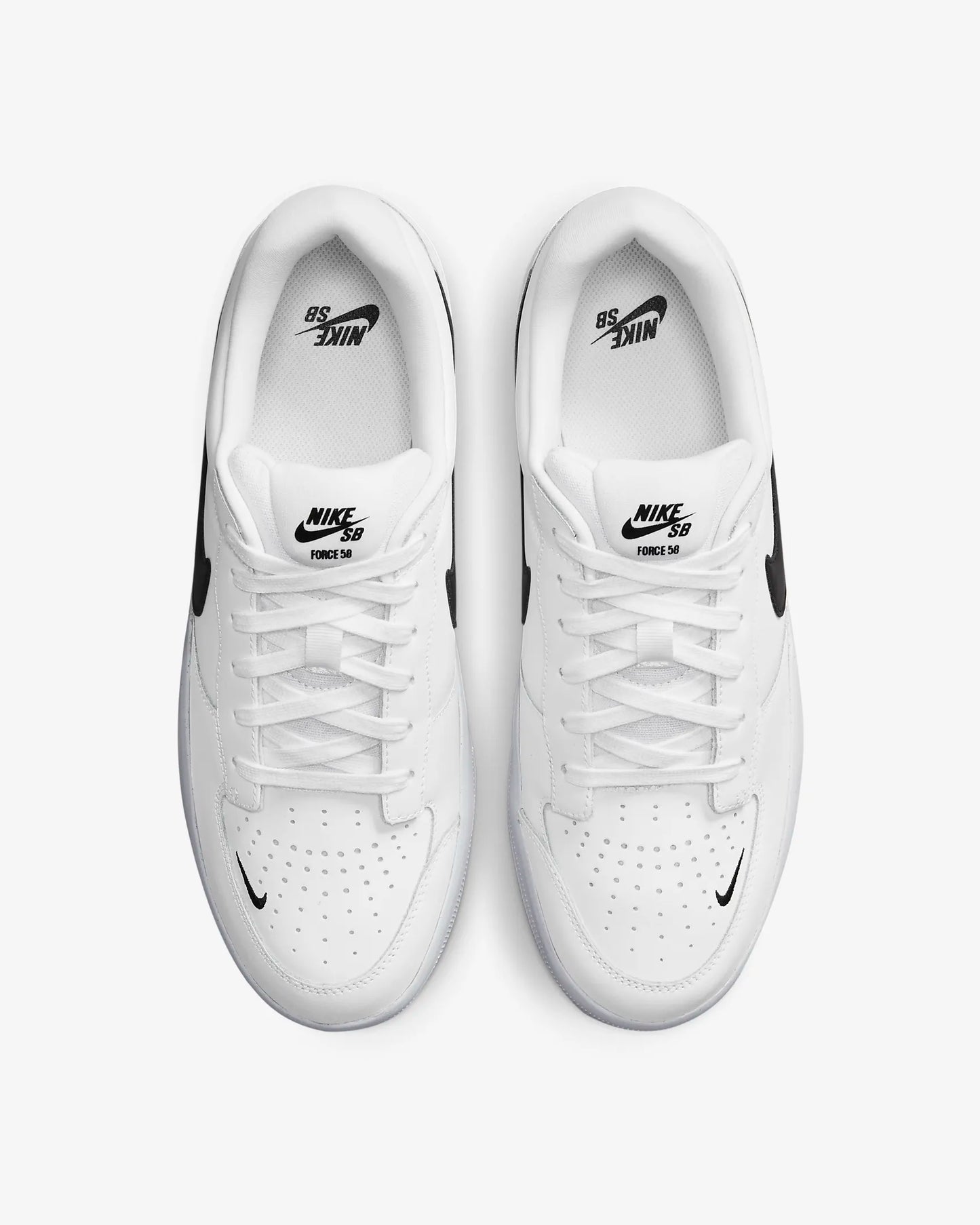 Nike SB Force 58 PRM L White Shoes