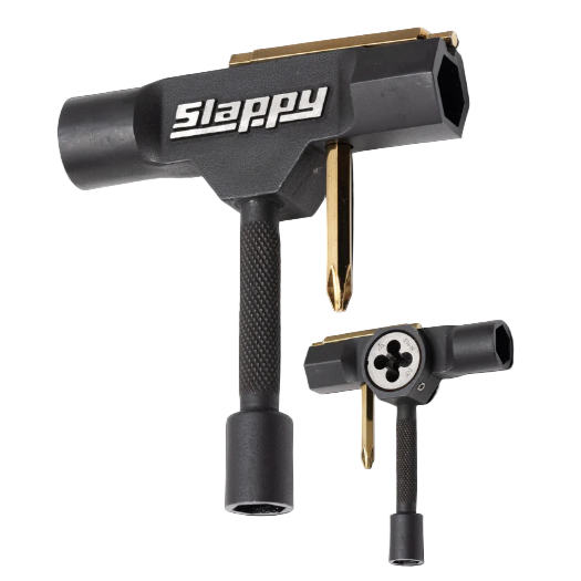 Black tool with 'Slappy' branding on a black background