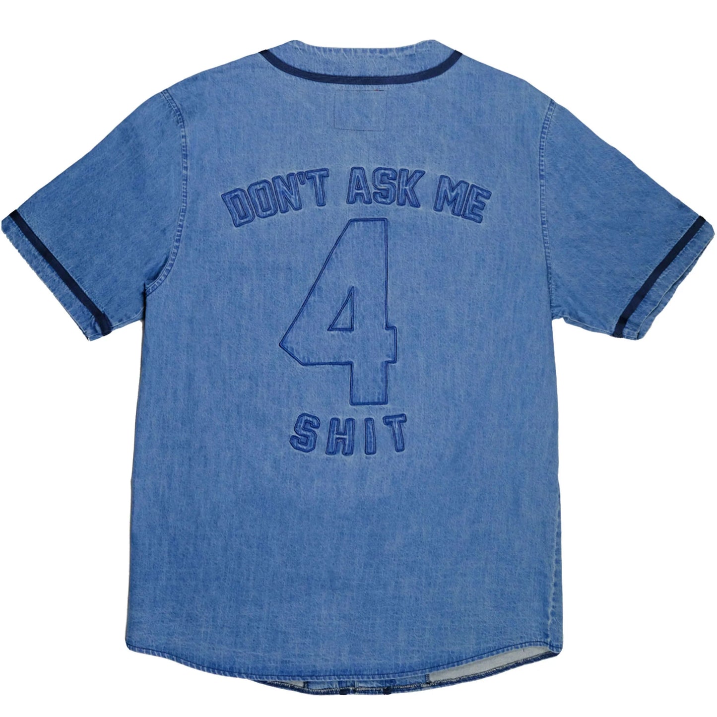 Snack Skateboards Don't Ask Baseball Jersey