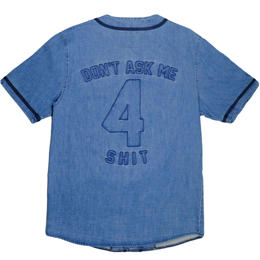 Snack Skateboards Don't Ask Baseball Jersey