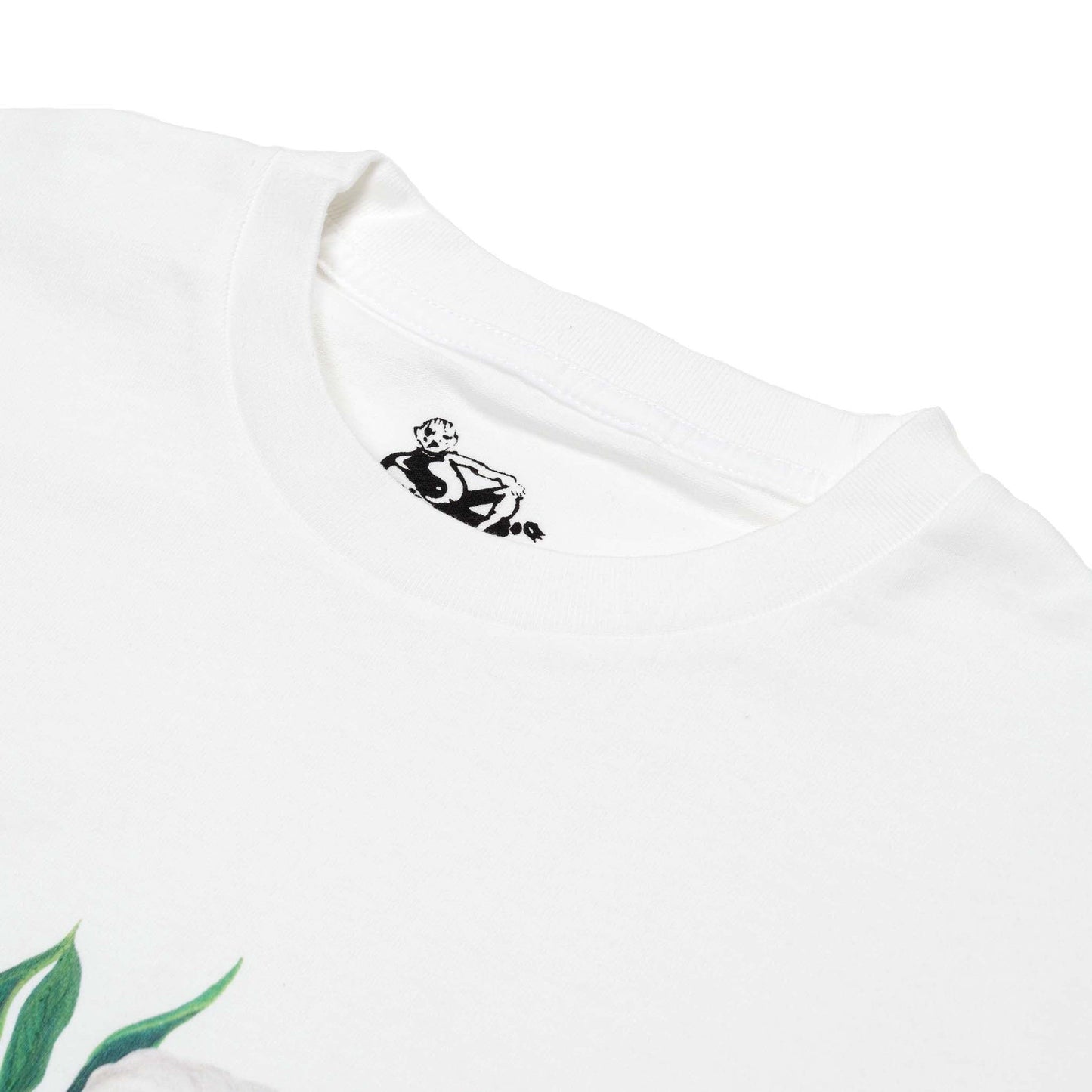 Dancer Shirt Mixed Flowers Tee White