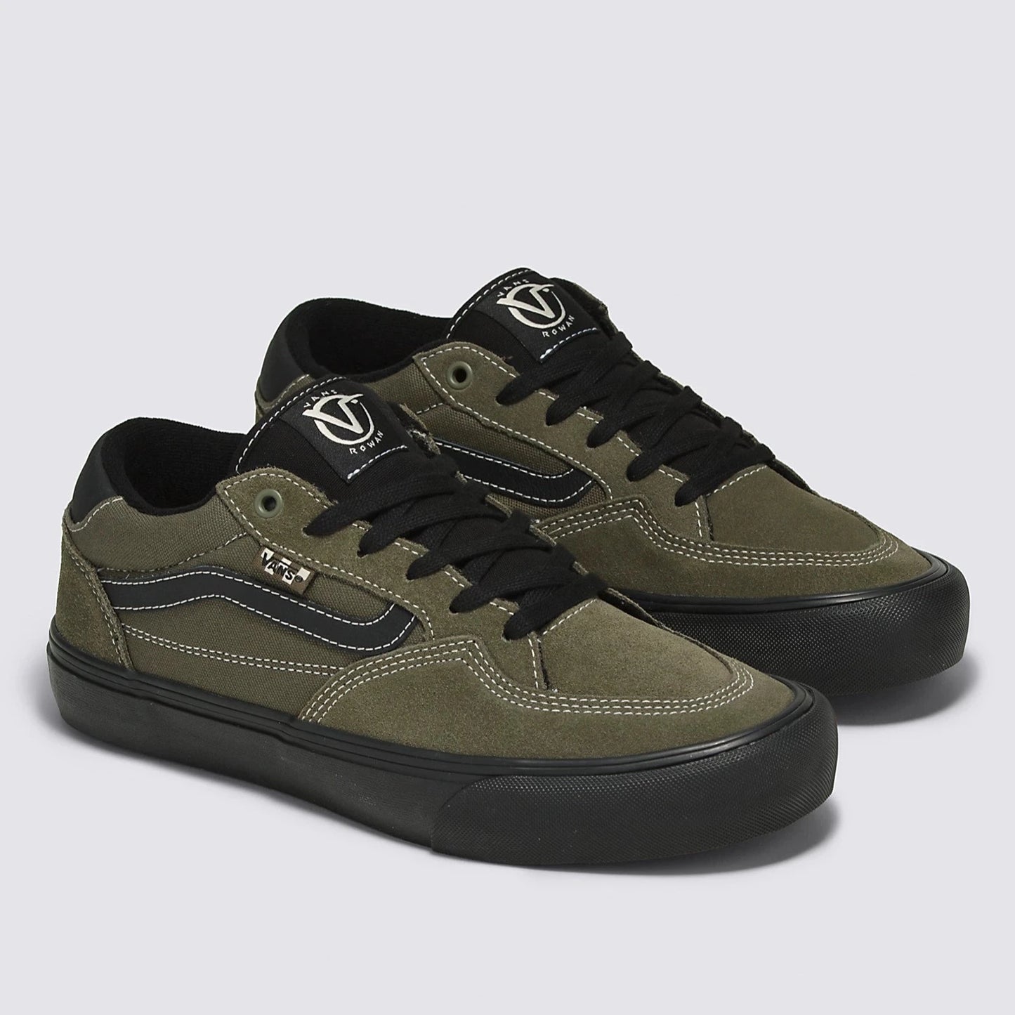 Vans Rowan Olive Black Shoes