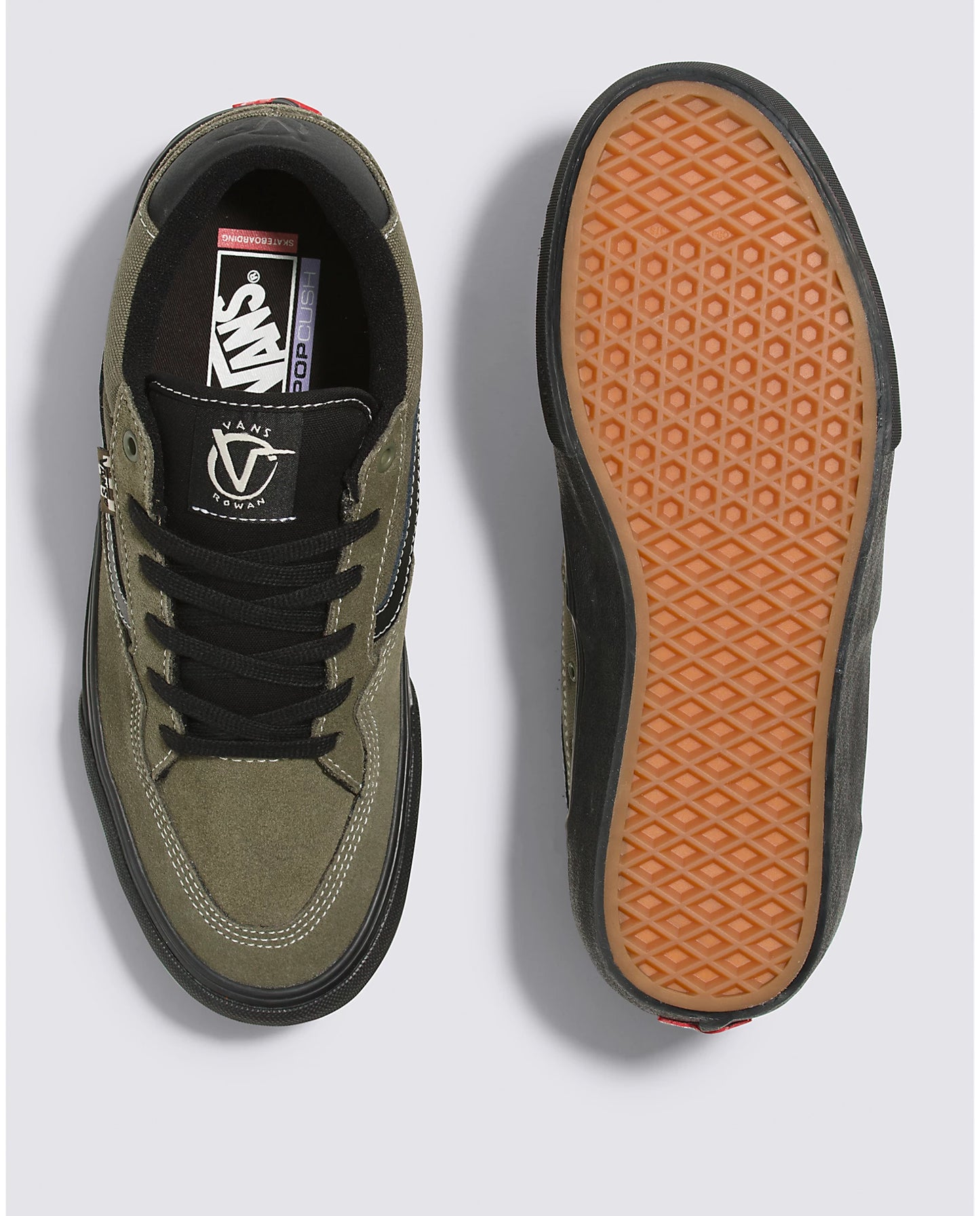 Vans Rowan Olive Black Shoes