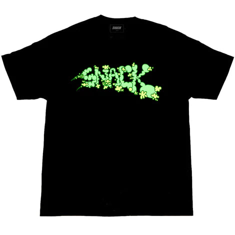 Snack Skateboards Shirt Vaporize Tee Black