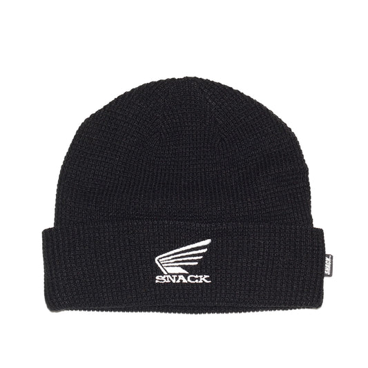 black beanie hat cap