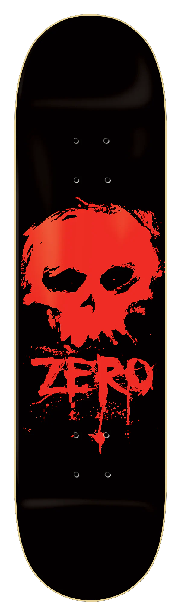 Zero Skateboard Deck Blood Skull 8.5