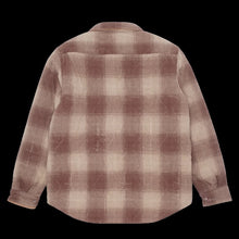 Load image into Gallery viewer, Fucking Awesome Lightweight Reversible Flannel Jacket - Tan / Brown