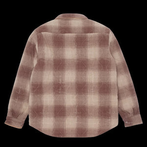 Fucking Awesome Lightweight Reversible Flannel Jacket - Tan / Brown