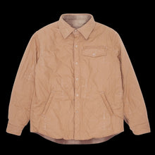Load image into Gallery viewer, Fucking Awesome Lightweight Reversible Flannel Jacket - Tan / Brown