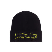 Load image into Gallery viewer, Fucking Awesome Running Logo Cuff Beanie - Black