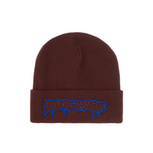 Load image into Gallery viewer, Fucking Awesome Running Logo Cuff Beanie - Brown