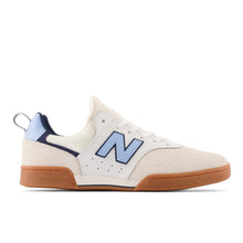 Load image into Gallery viewer, New Balance Numeric 288 Sport Shoes - White/Baby Blue