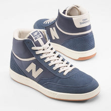 Load image into Gallery viewer, NEW BALANCE NUMERIC 440 HIGH SHOES - NAVY/WHITE