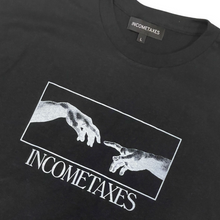 Load image into Gallery viewer, INCOMETAXES CREATION OF ADAM TEE - BLACK